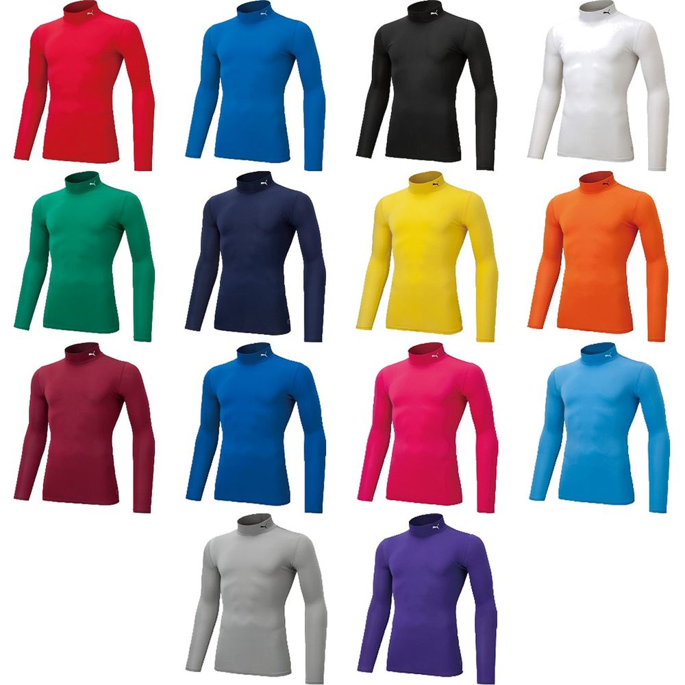 プーマ PUMA サッカーウェア メンズ   コンプレッション モックネック LS シャツ 656331 2024SS