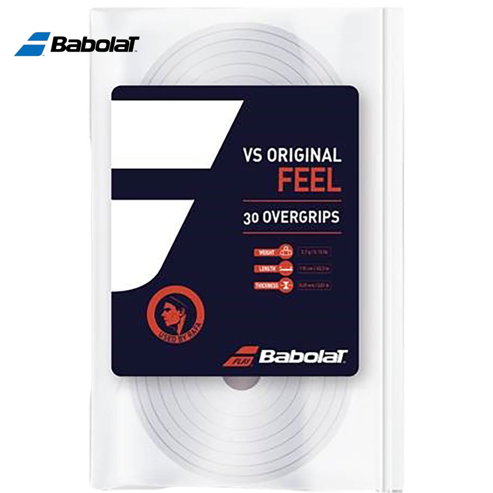 バボラ Babolat テニスグリップテープ  VSオリジナルX30（リール）VS ORIGINAL X30 オーバーグリップ 657003