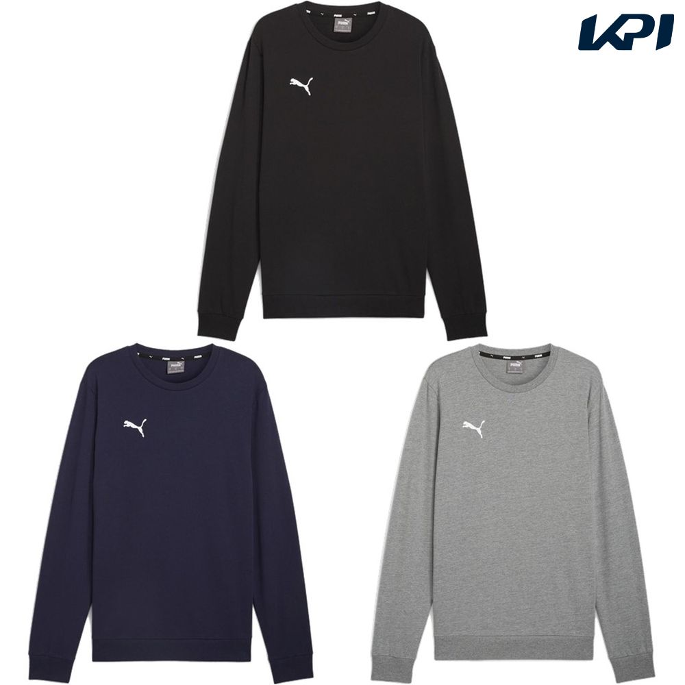 プーマ PUMA サッカーウェア メンズ teamGOAL  カジュアル クルーネックスウェット 659332 2024SS