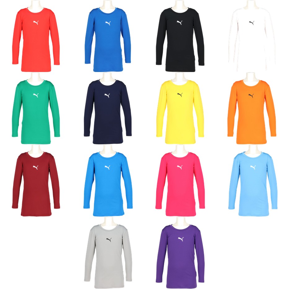 プーマ PUMA サッカーウェア ジュニア   コンプレッション ジュニア クルーネック LS シャツ 660769 2026SS