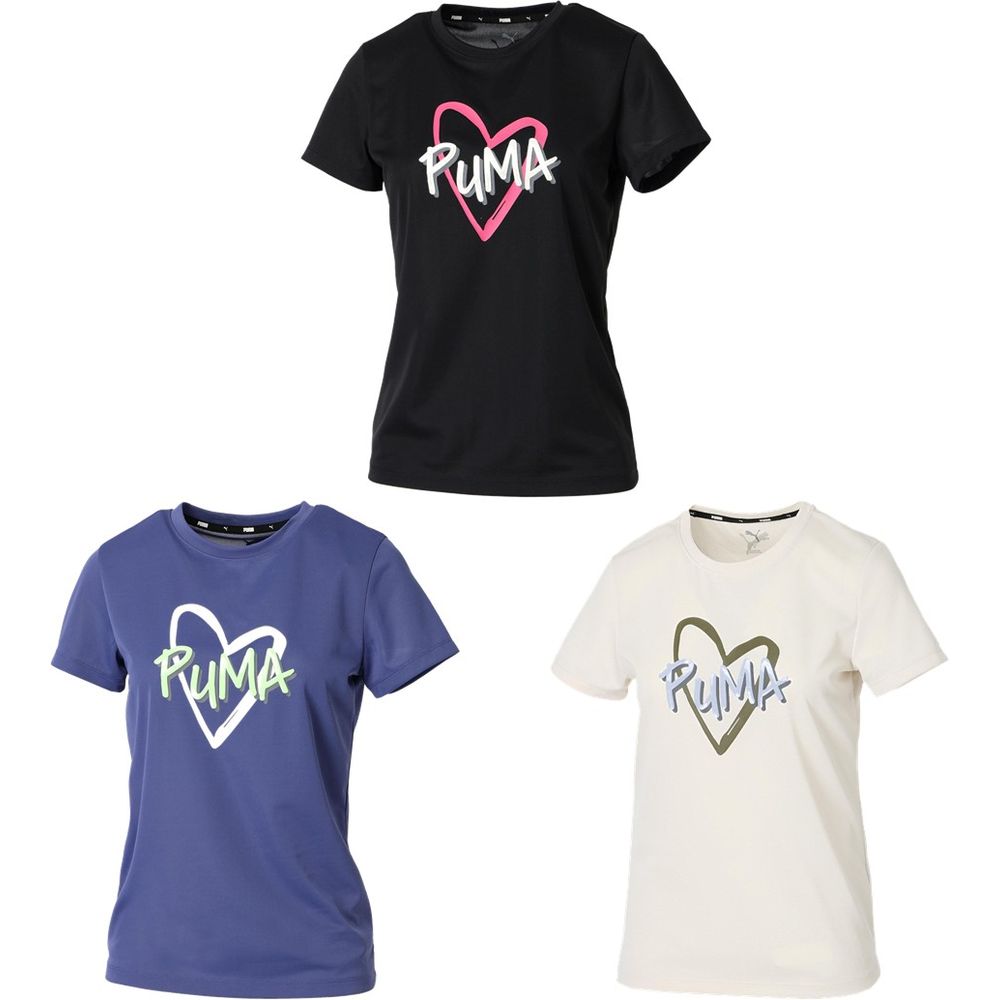 プーマ PUMA マルチSPウェア レディース   ESS ダブルフェイス ニット ロゴ Tシャツ 686922 2025SS
