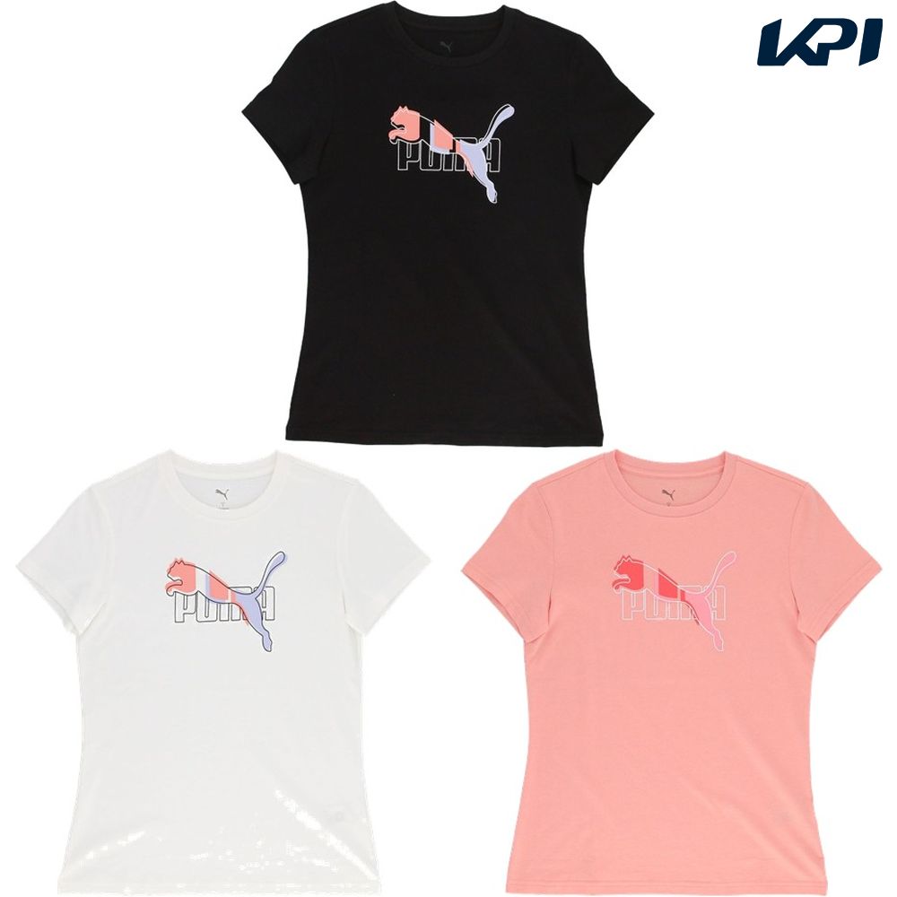 プーマ PUMA マルチSPウェア レディース   ESS LOGO LAB Tシャツ 687605 2020SS