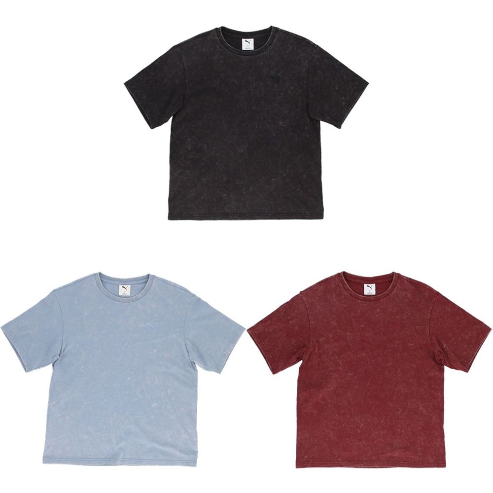 プーマ PUMA マルチSPウェア レディース   ESS ELEVATED リラックスド ウォッシュ Tシャツ 690927 2025FW