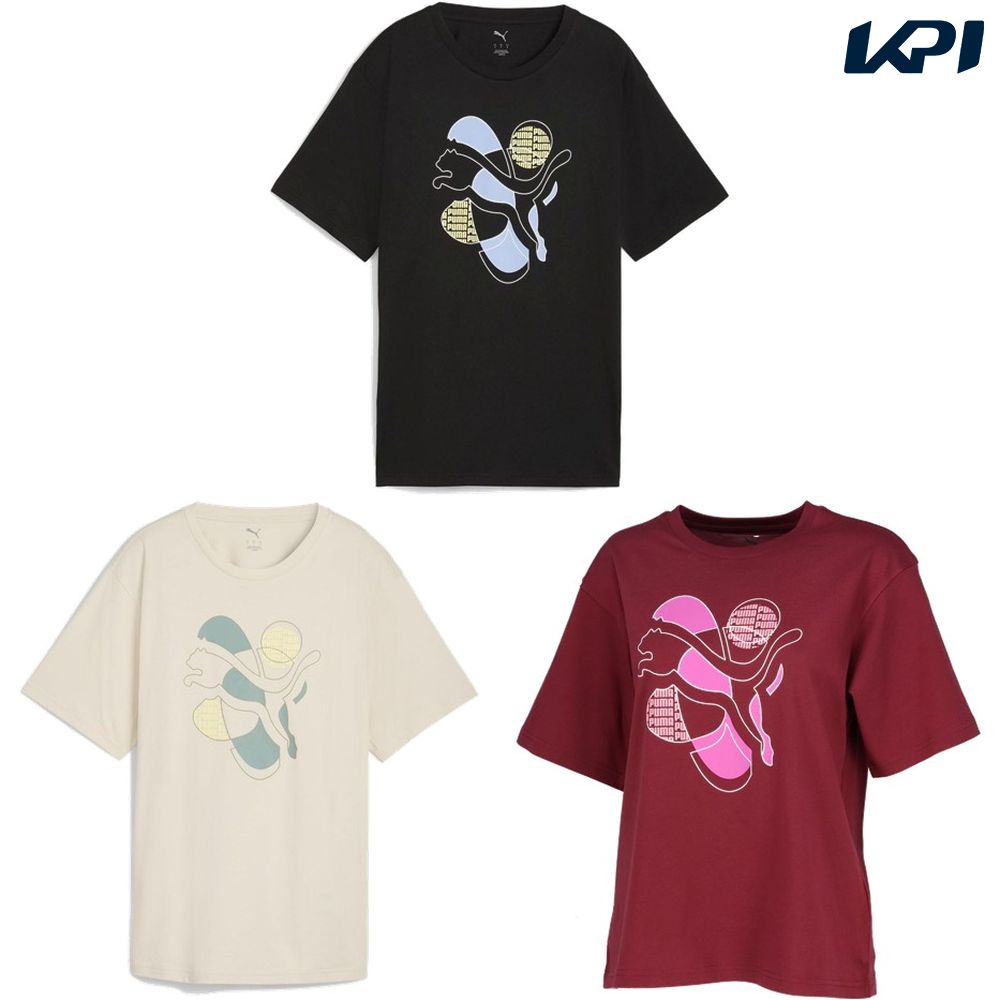 プーマ PUMA マルチSPウェア レディース   GRAPHIC リラックスド エナジー Tシャツ 691064 2025FW