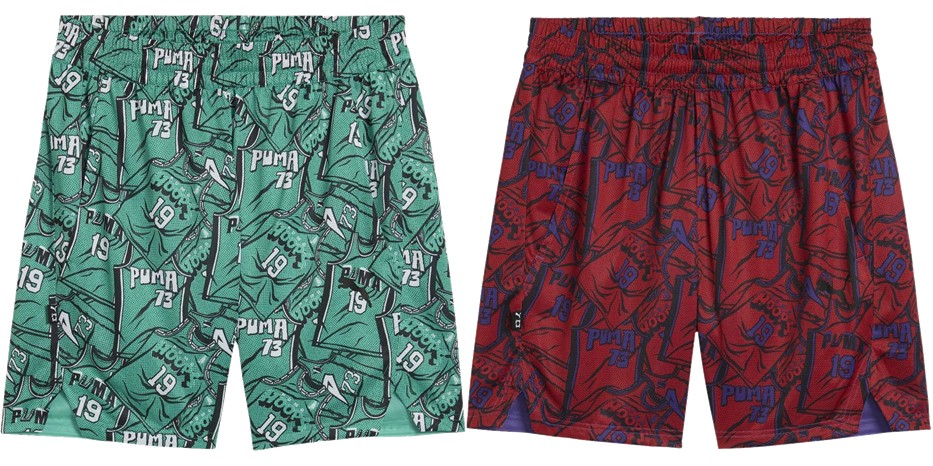 プーマ PUMA バスケットウェア メンズ   FLAGRANT FOUL AOP 6 IN ショーツ 692266 2026