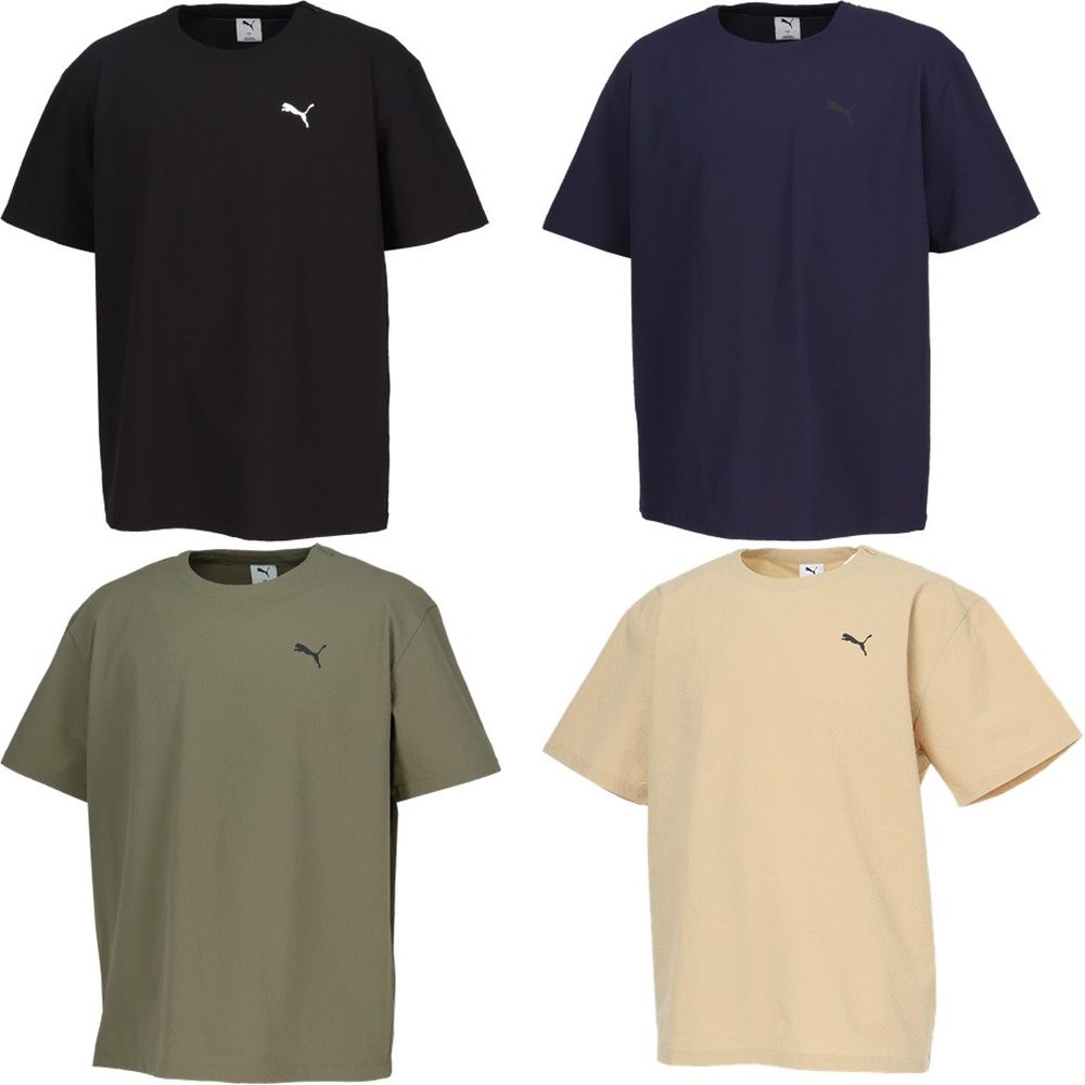 プーマ PUMA マルチSPウェア メンズ   ESS ELEVATED ウーブン SS クルー 693745 2026SS