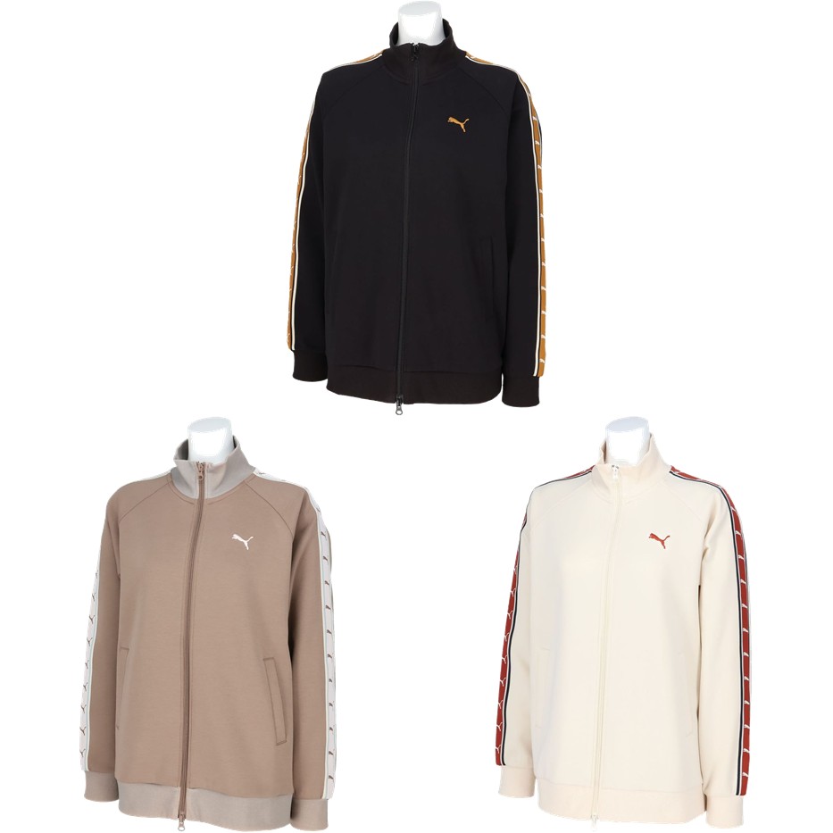 プーマ PUMA マルチSPウェア レディース   ESS ELEVATED テープ トラック JKT 693757 2026SS