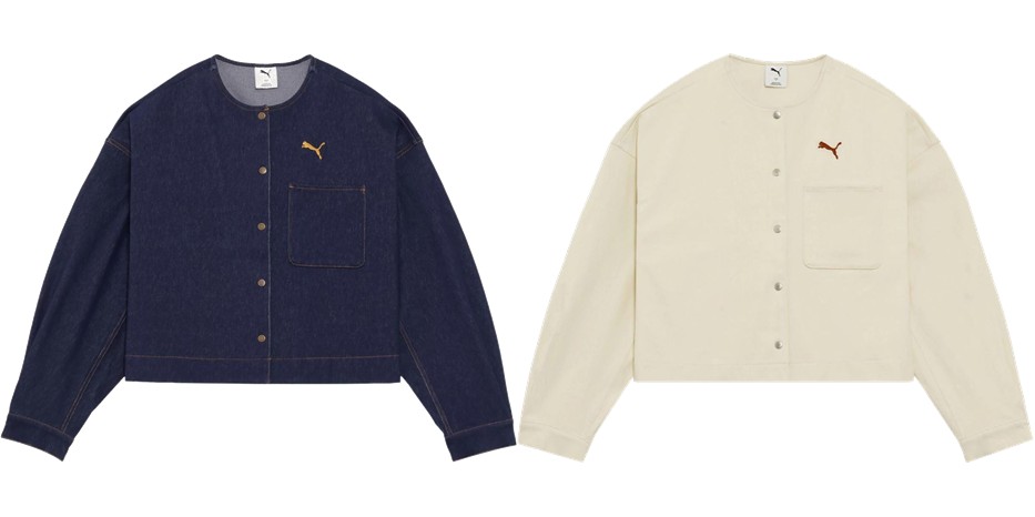 プーマ PUMA マルチSPウェア レディース   ESS ELEVATED デニムライク JKT 693762 2026SS