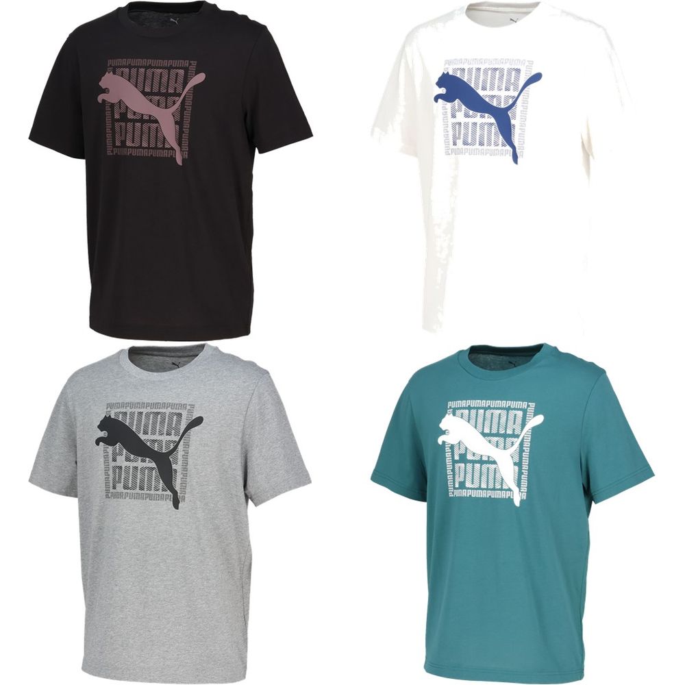 プーマ PUMA マルチSPウェア メンズ   GRAPHIC PUMA ワーディング Tシャツ 694085 2026SS