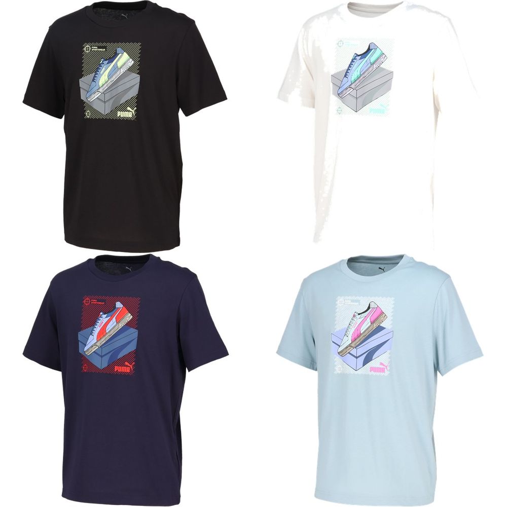 プーマ PUMA マルチSPウェア メンズ   GRAPHIC スニーカー Tシャツ 694087 2026SS