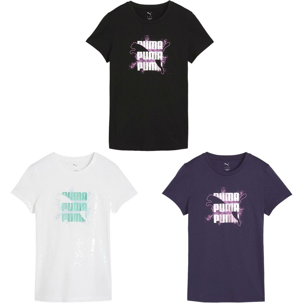 プーマ PUMA マルチSPウェア レディース   GRAPHICS ロゴ Tシャツ 694127 2026SS