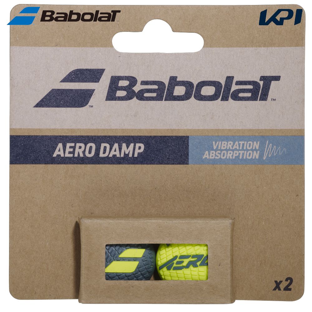 バボラ Babolat テニスアクセサリー    AERO DAMP x 2 エアロ ダンプ 2個入 700137 2月下旬発売予定※予約
