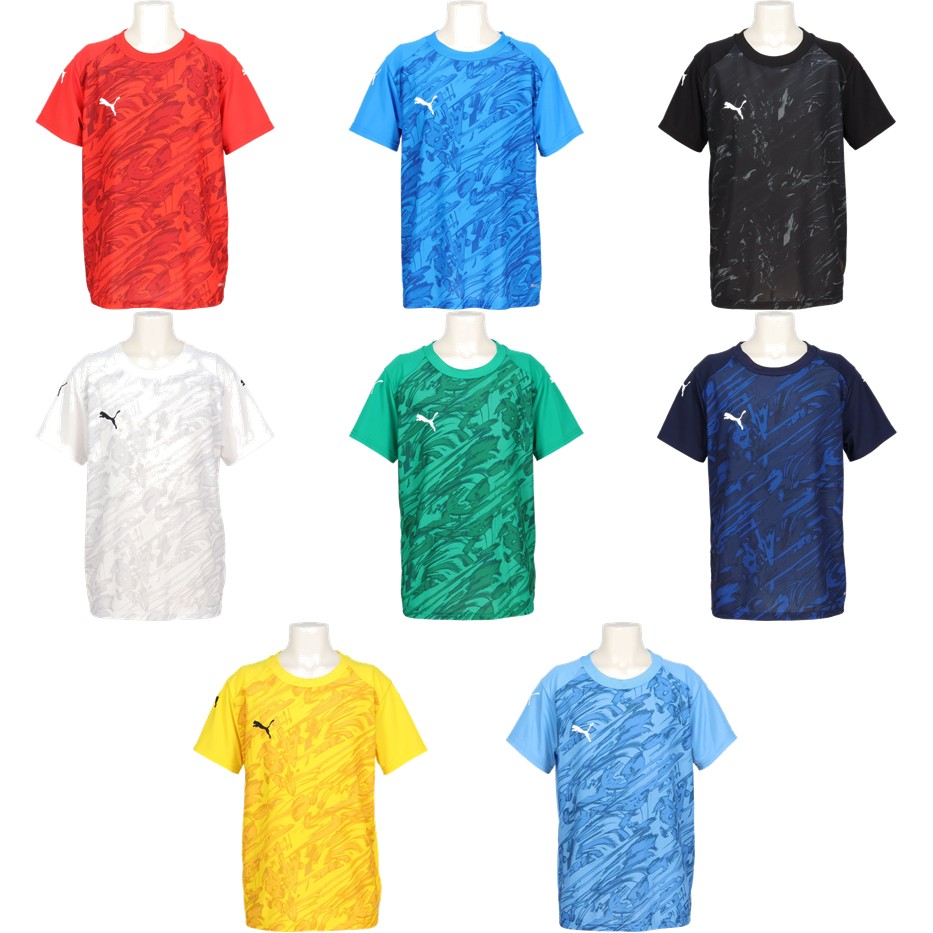 プーマ PUMA サッカーウェア ジュニア   TEAMFINAL グラフィック ゲームシャツ JR 707335 2026