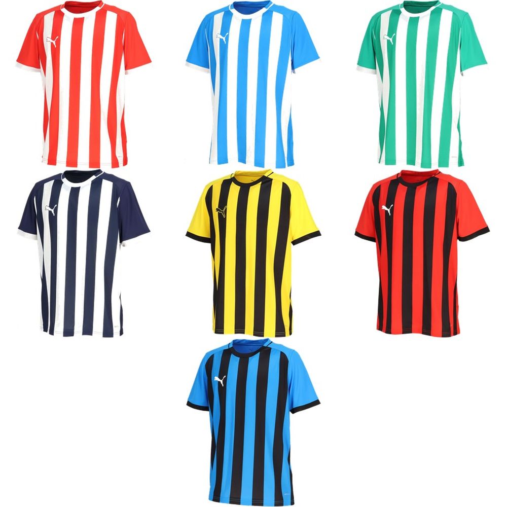プーマ PUMA サッカーウェア メンズ   TEAMLIGA26 ストライプ ゲームシャツ 707344 2026SS