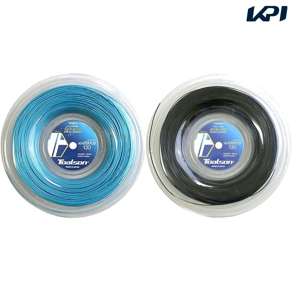 トアルソン TOALSON テニスガット・ストリング    HD ASTER POLY 130 240M 7473012