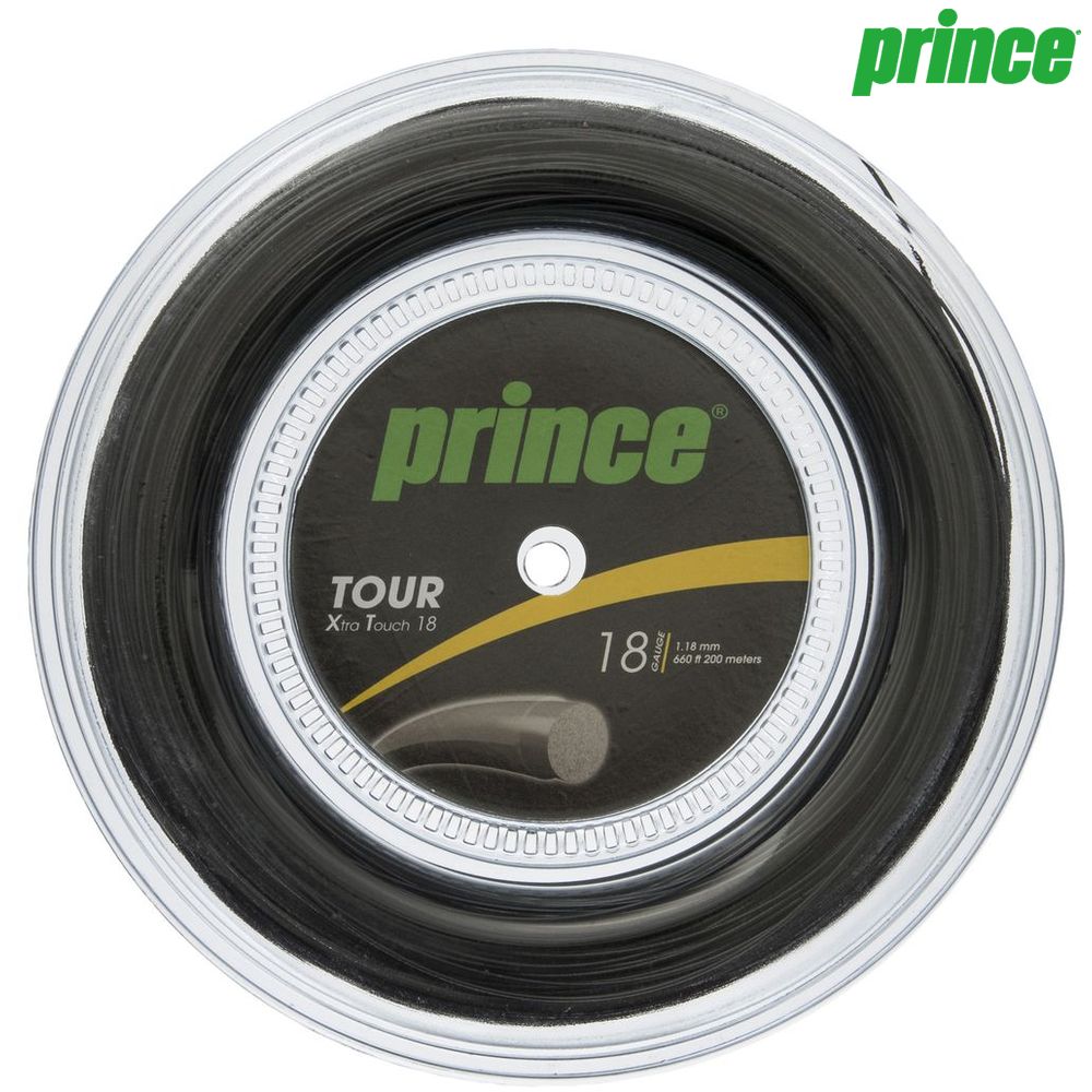 プリンス Prince テニスガット・ストリング  TOUR XT 18 (ツアーXT18) 200mロール 7J933 硬式テニス　ストリング