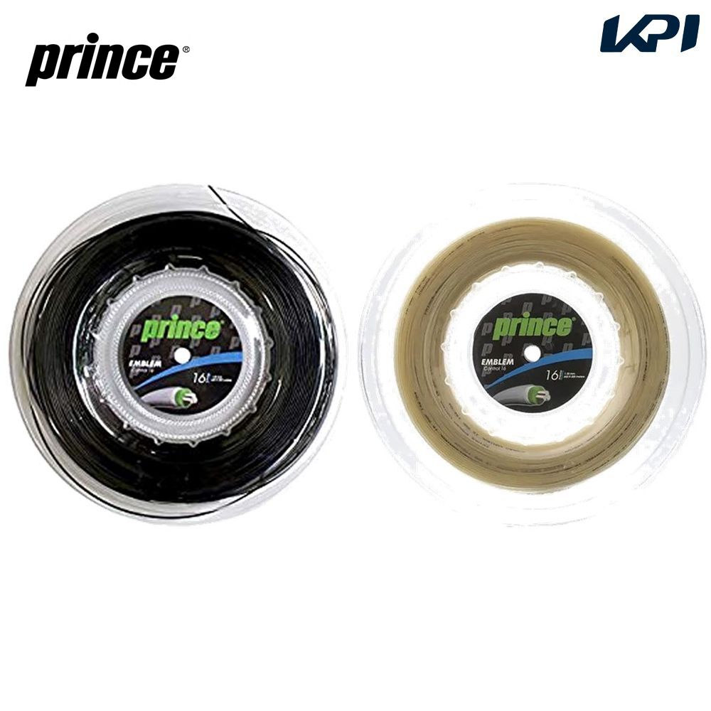 プリンス Prince テニスガット・ストリング  エンブレム コントロール 16ゲージ 200mロールガット 7JJ016