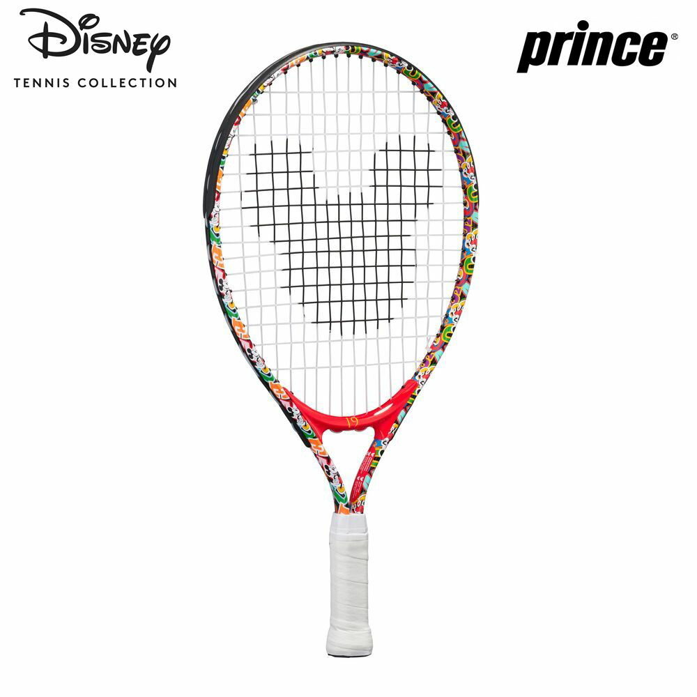 プリンス Prince テニスジュニアラケット ジュニア 「ガット張り上げ済」Disney Disney 19 ディズニー 19 7TJ211