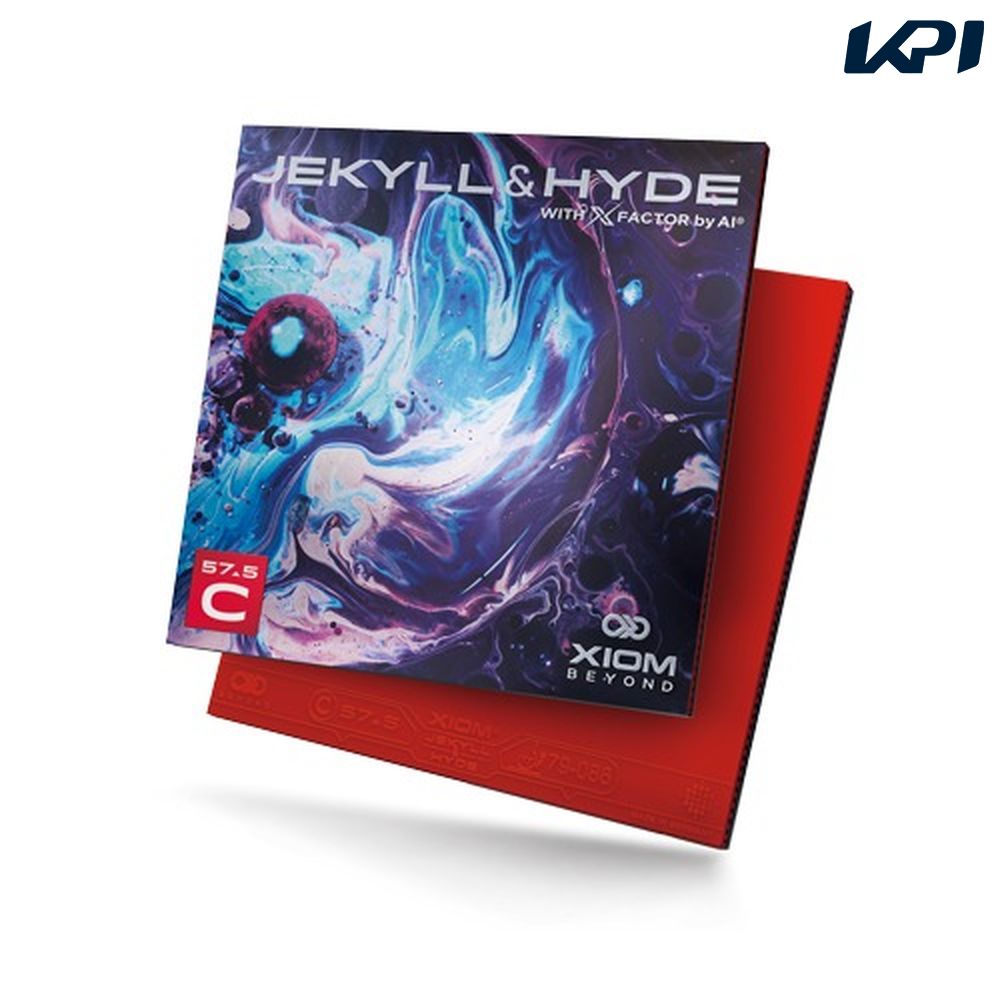 ヴィクタス VICTAS 卓球ラバー    ジキル＆ハイド　Ｃ５７．５ 850038