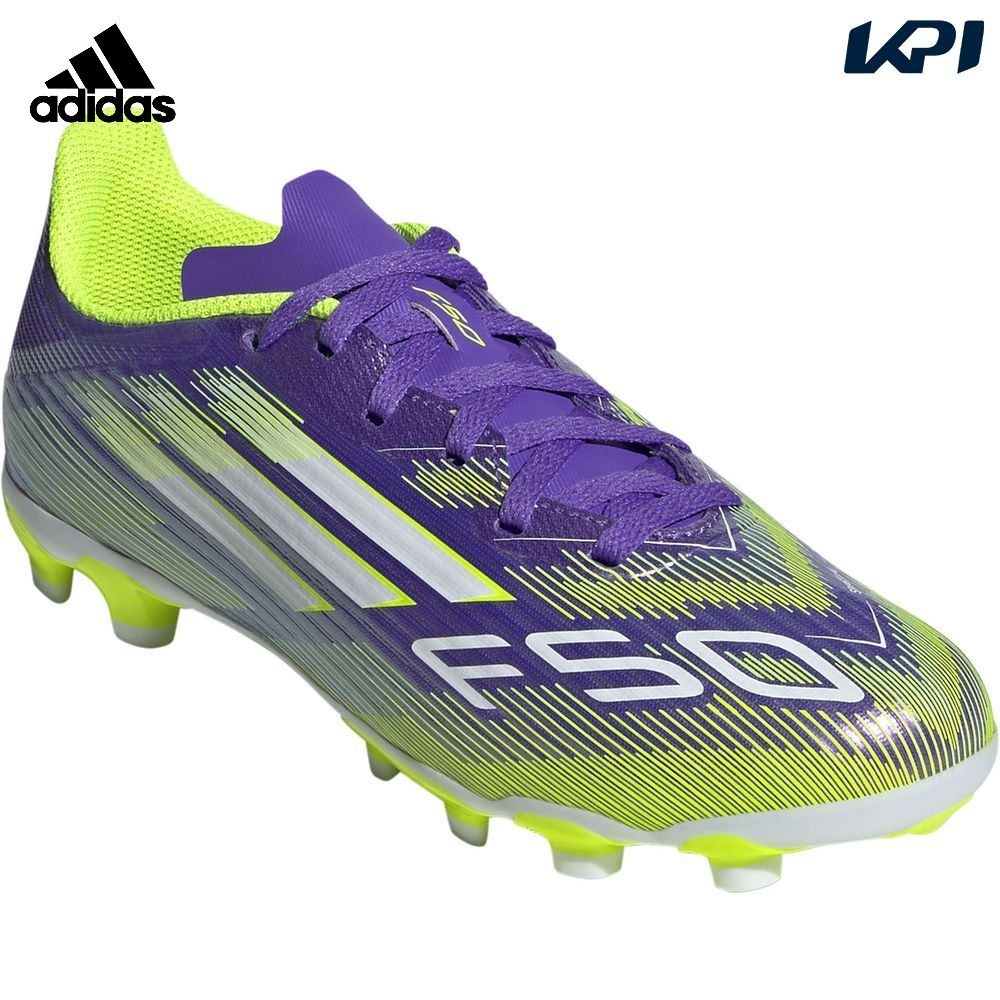 アディダス adidas サッカースパイク ジュニア   F50 リーグ HG/AG キッズ/土･人工芝用/F50 League Multi-Ground Boots Kids JH7752
