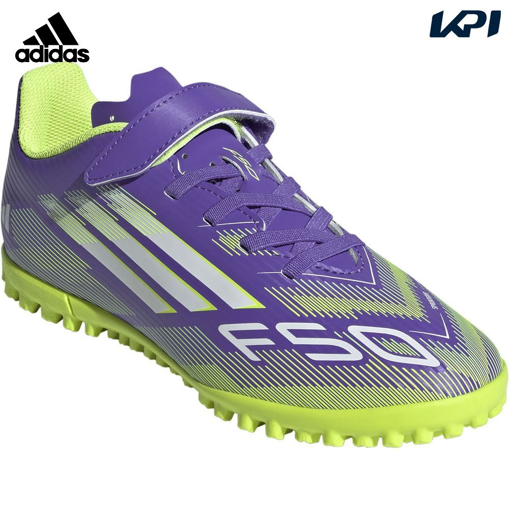 アディダス adidas サッカースパイク ジュニア   F50 Club Hook-and-Loop Turf Boots Kids/ターフ用(トレーニングシューズ) JI0033