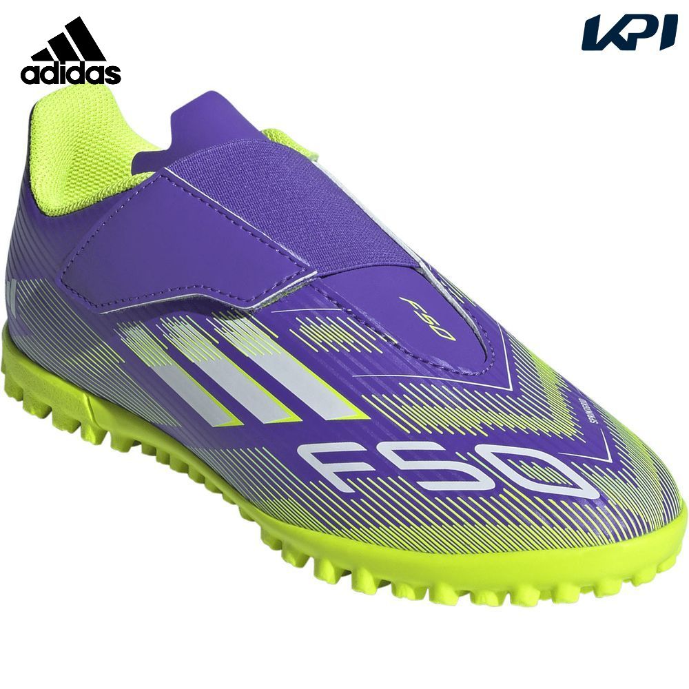 アディダス adidas サッカースパイク ジュニア   F50 Club Hook-and-Loop Turf Boots Kids/ターフ用(トレーニングシューズ) JI0034