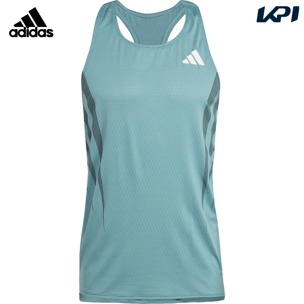 アディダス adidas ランニングウェア メンズ   Adizero アーカイブ ランニングシングレット KQZ56 2025FW