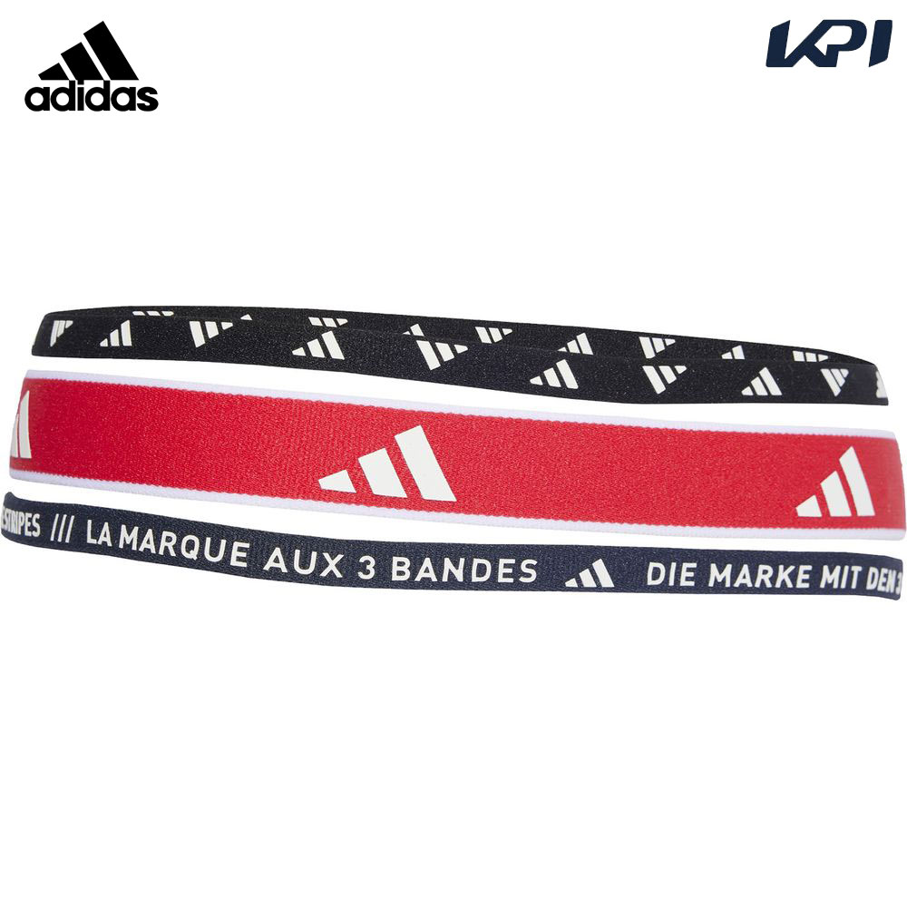 アディダス adidas マルチSPアクセサリー ユニセックス   マルティプルウィドゥス トレーニング ヘッドバンド3本セット DTT05-2025
