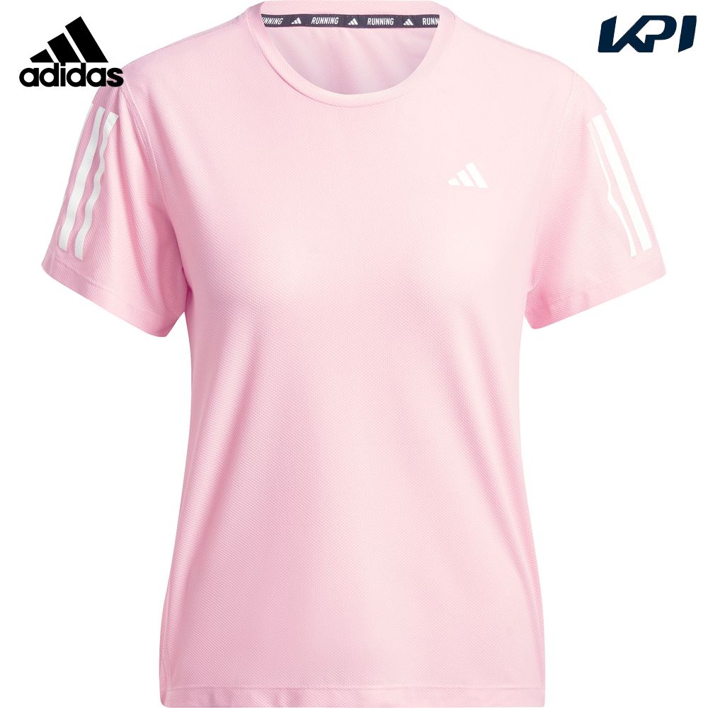 アディダス adidas ランニングウェア レディース   オウン ザ ラン 半袖Tシャツ IKM84-2024 2024FW