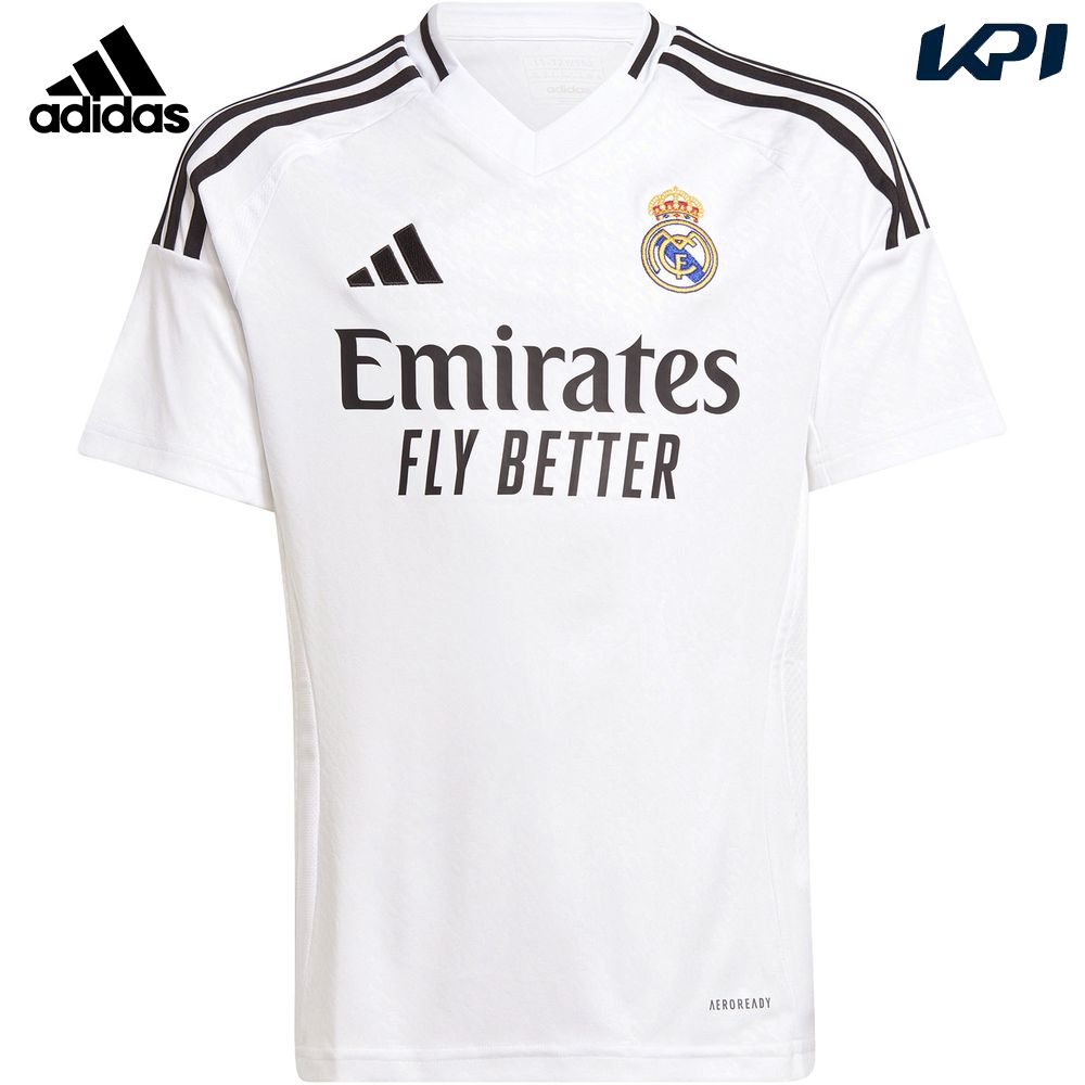 アディダス adidas サッカーウェア ジュニア   レアル マドリード 24-25 ホームユニフォーム キッズ JNO01 2024FW