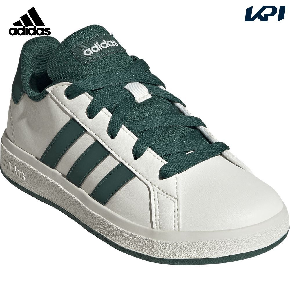 アディダス adidas カジュアルシューズ ジュニア   グランドコート ライフスタイル テニス レースアップ JQ0704