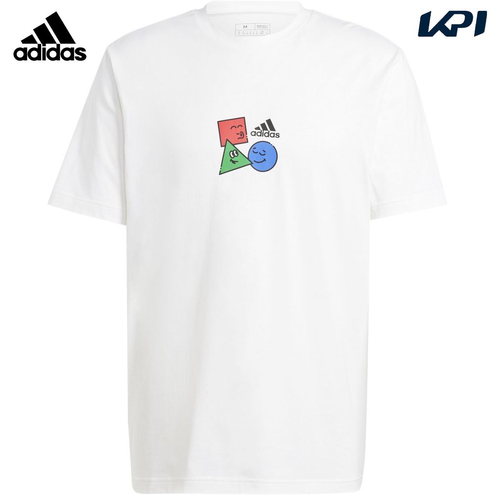 アディダス adidas マルチSPウェア メンズ   ポジティビティ シェイプ グラフィック 半袖Tシャツ JTM07 2024FW