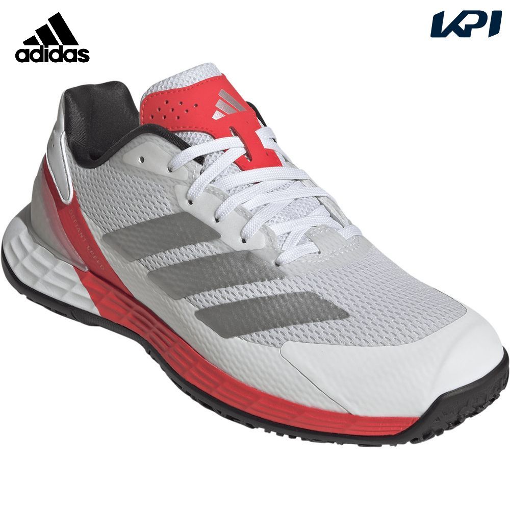 アディダス adidas テニスシューズ ユニセックス   Defiant Speed Omni Court KK1414