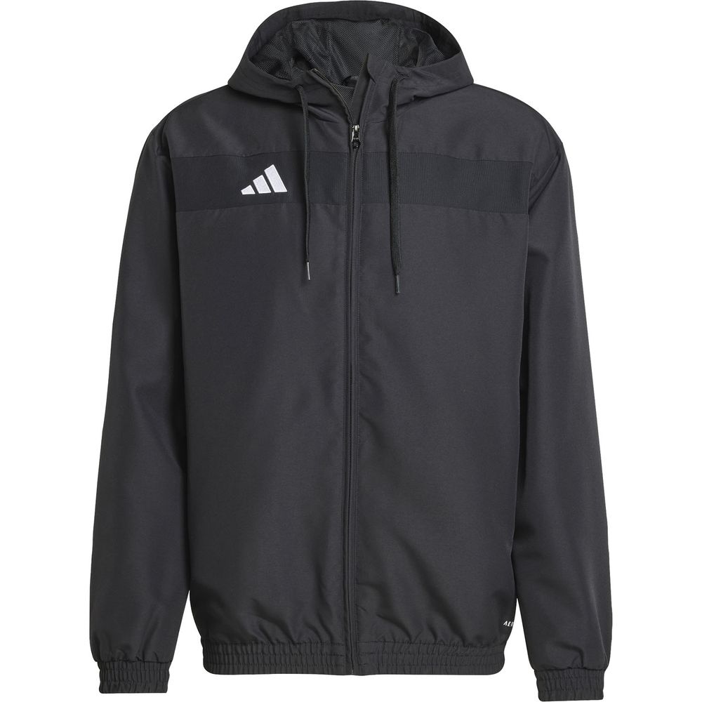アディダス adidas サッカーウェア メンズ   ティロ 25 エッセンシャルズ ウーブンフーディー KSQ39 2025SS