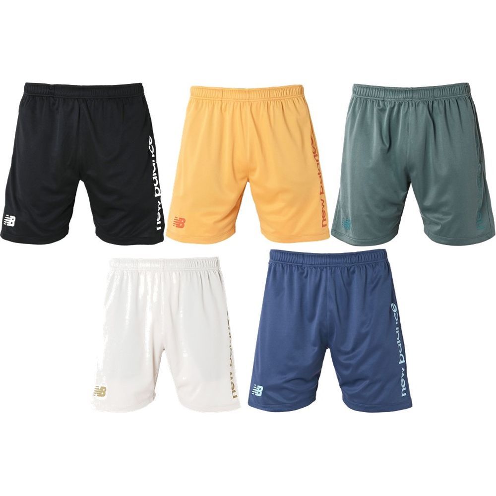 ニューバランス NEW BALANCE サッカーウェア メンズ   Black Out Fun & Play Edition ニットショーツ AMS55201 2025SS