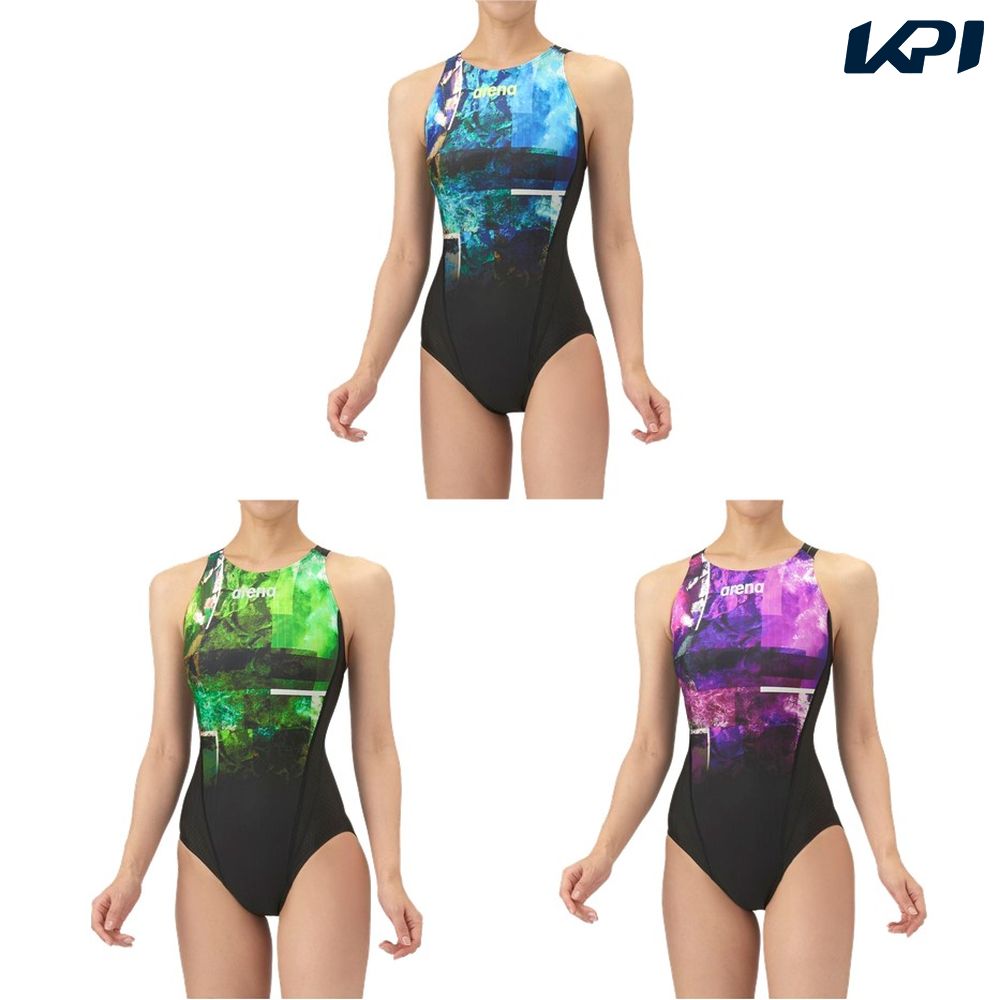 アリーナ ARENA 水泳水着 レディース   レーシングワンピース（オープンバック） AS5FRC56L