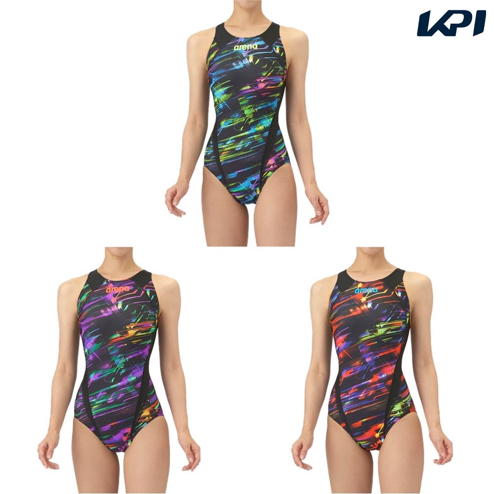 アリーナ ARENA 水泳水着 レディース   レーシングワンピース（オープンバック） AS5FRC64L