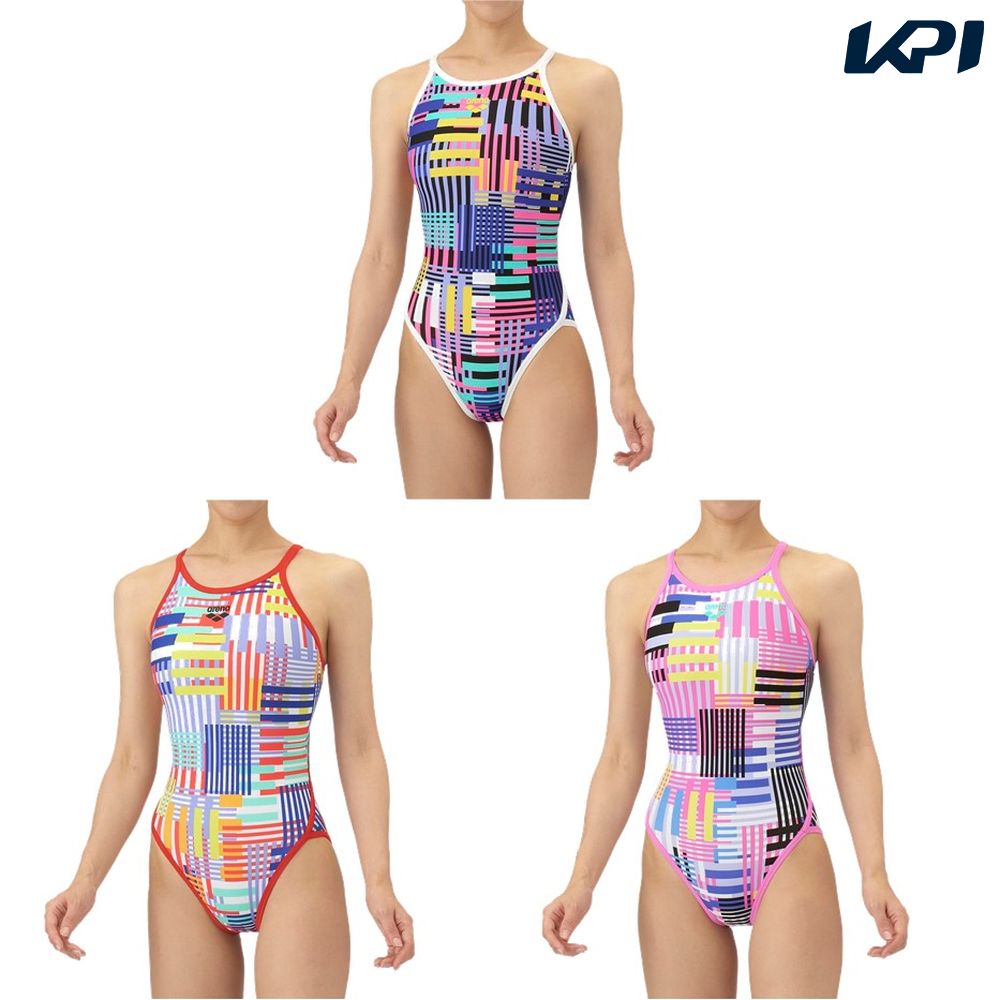 アリーナ ARENA 水泳水着 ジュニア   トレーニングワンピース（オープンバック） AS5FWM11G