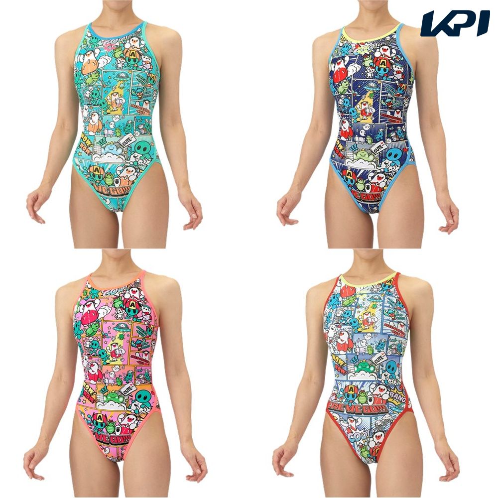 アリーナ ARENA 水泳水着 ジュニア   トレーニングワンピース（オープンバック） AS5FWM13G