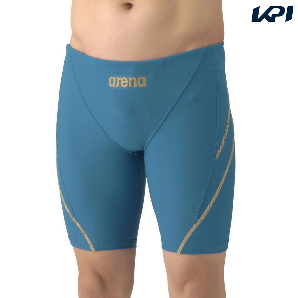 アリーナ ARENA 水泳水着 ジュニア   トレーニングスパッツ（ハーフレッグ） AS5SWM00B-BLGD