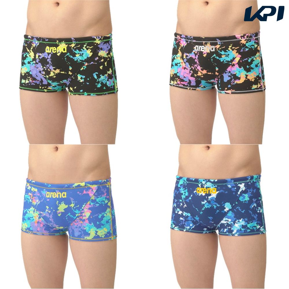 アリーナ ARENA 水泳水着 メンズ   トレーニングスパッツ（ショートレッグ） AS5SWM18M