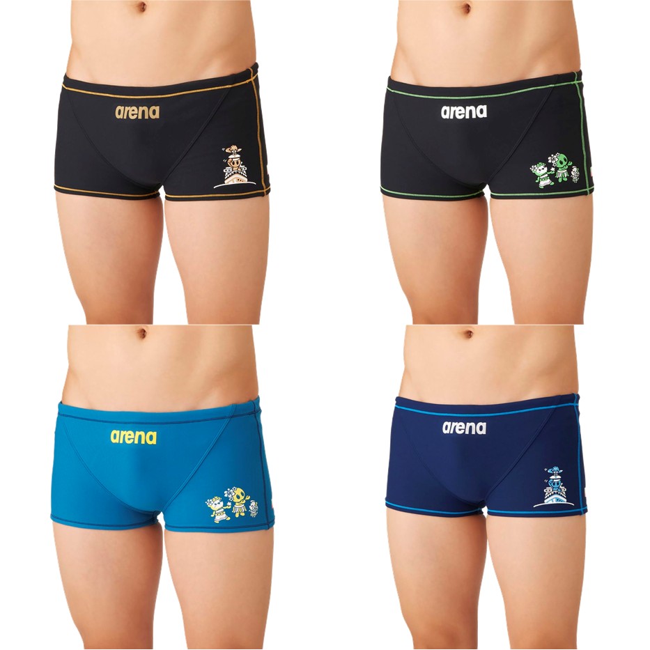 アリーナ ARENA 水泳水着 メンズ   トレーニングスパッツ(ショートレッグ) AS6FWM19M 4月下旬発売予定※予約