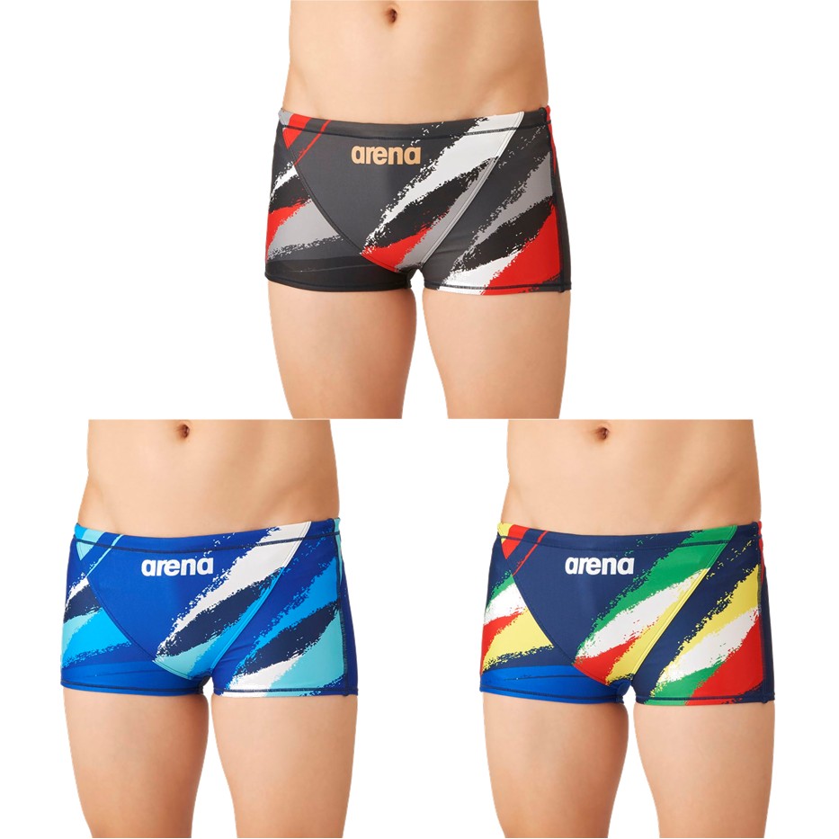 アリーナ ARENA 水泳水着 メンズ   トレーニングスパッツ(ショートボックス) AS6FWM28M