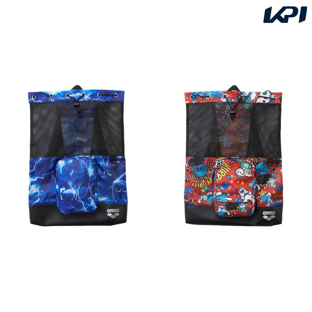 アリーナ ARENA 水泳バッグ・ケース    メッシュバックパック（総柄） AS6SBP16U