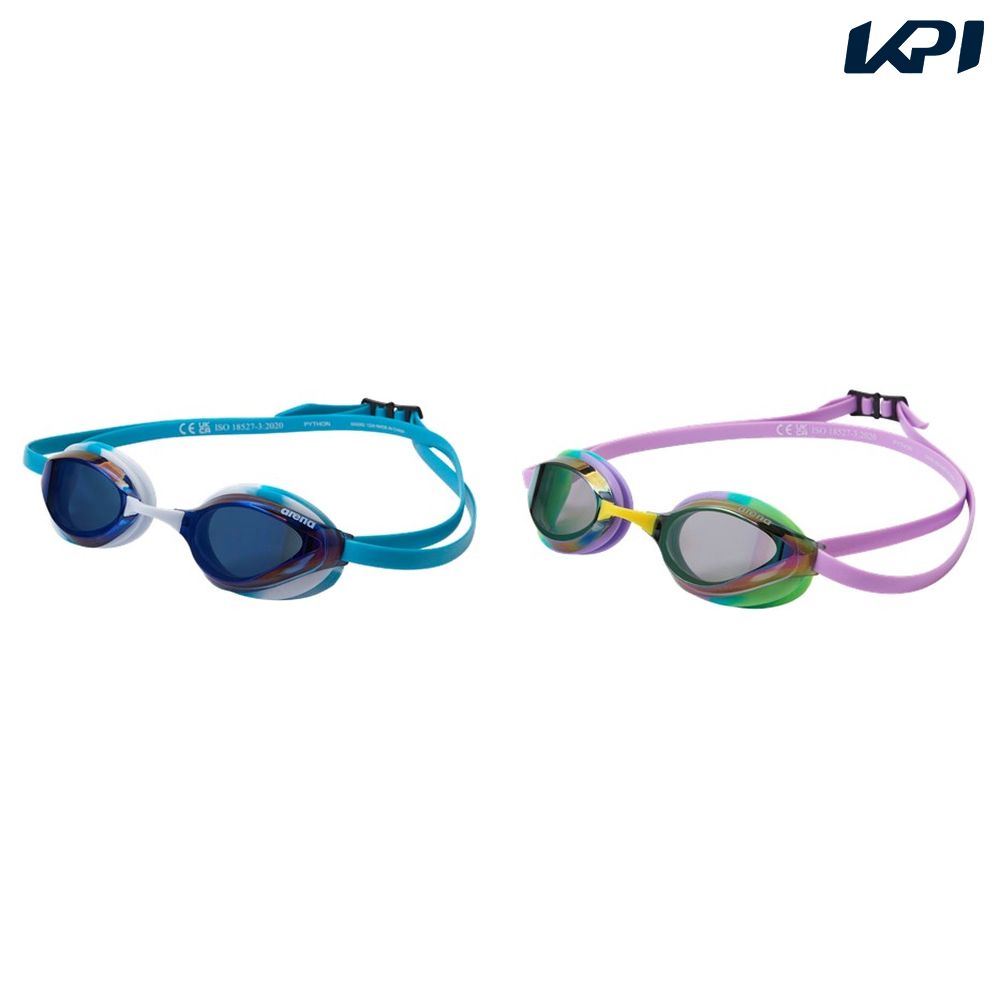 アリーナ ARENA 水泳ゴーグル    【ＰＹＴＨＯＮ】レーシングゴーグル（ミラーレンズ） AS6SGG25U