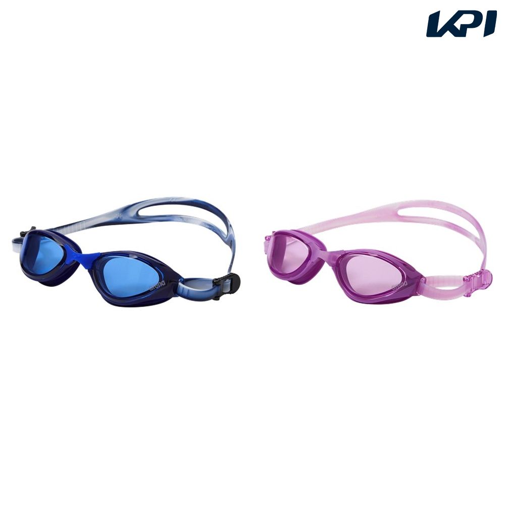 アリーナ ARENA 水泳ゴーグル    【アリーナウォーボ】フィットネスゴーグル（リノン、マルチカラーベルト） AS6SGG44U