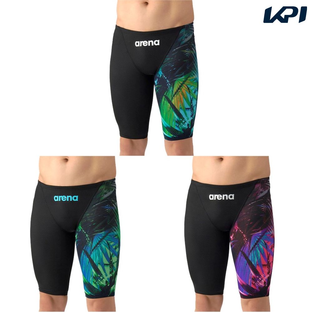 アリーナ ARENA 水泳水着 メンズ   レーシングスパッツ（ハーフレッグ） AS6SRC42M