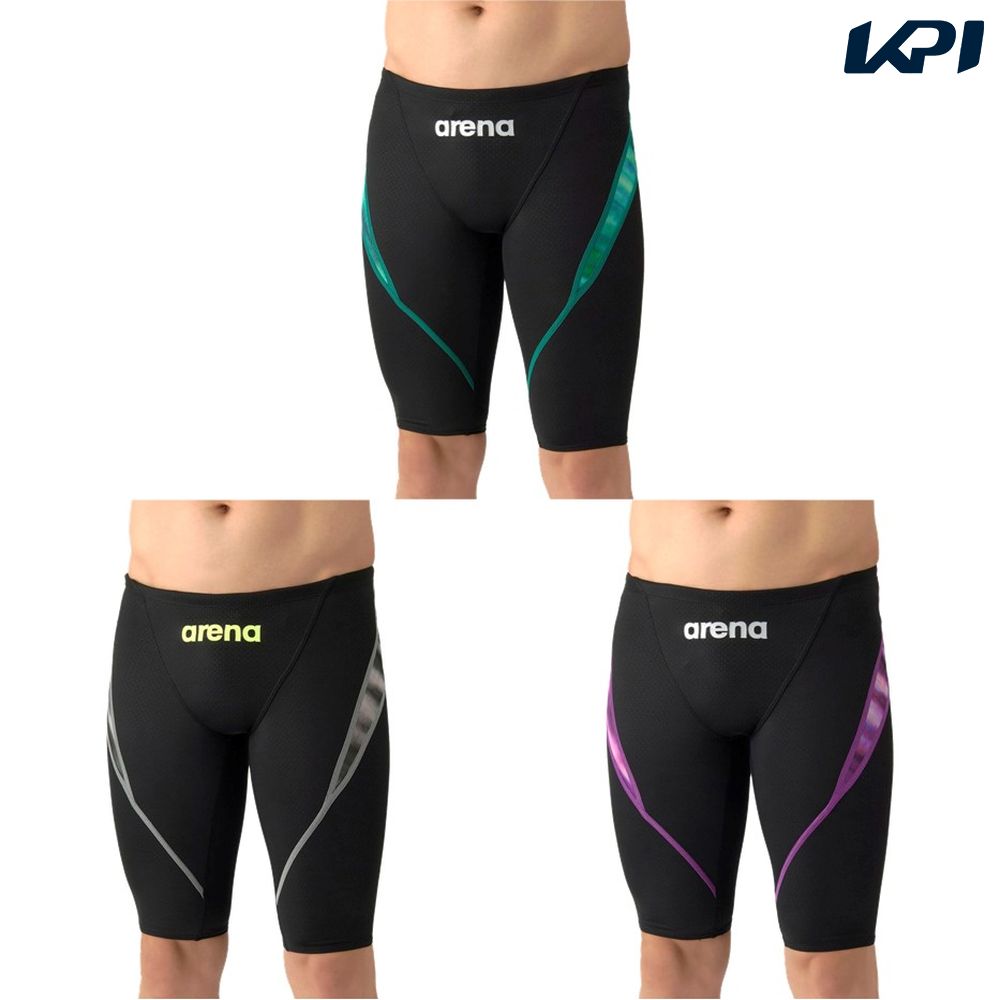 アリーナ ARENA 水泳水着 メンズ   レーシングスパッツ（ハーフレッグ） AS6SRC45M
