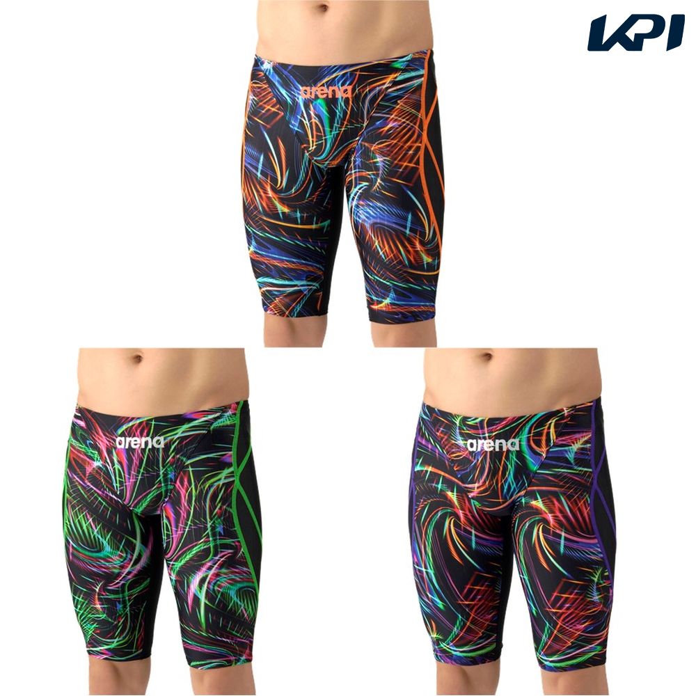 アリーナ ARENA 水泳水着 ジュニア   レーシングスパッツ（ハーフレッグ） AS6SRC77B