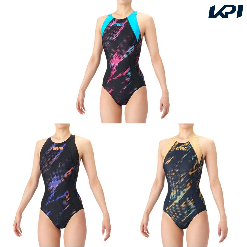 アリーナ ARENA 水泳水着 レディース   レーシングワンピース（オープンバック） AS6SRC79L